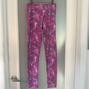 Disney’s Frozen Multi-color leggings-girls large